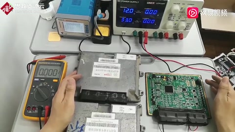 新能源汽車VCU整車<em>控制</em>器電路板實戰維修—電動汽車維修培訓