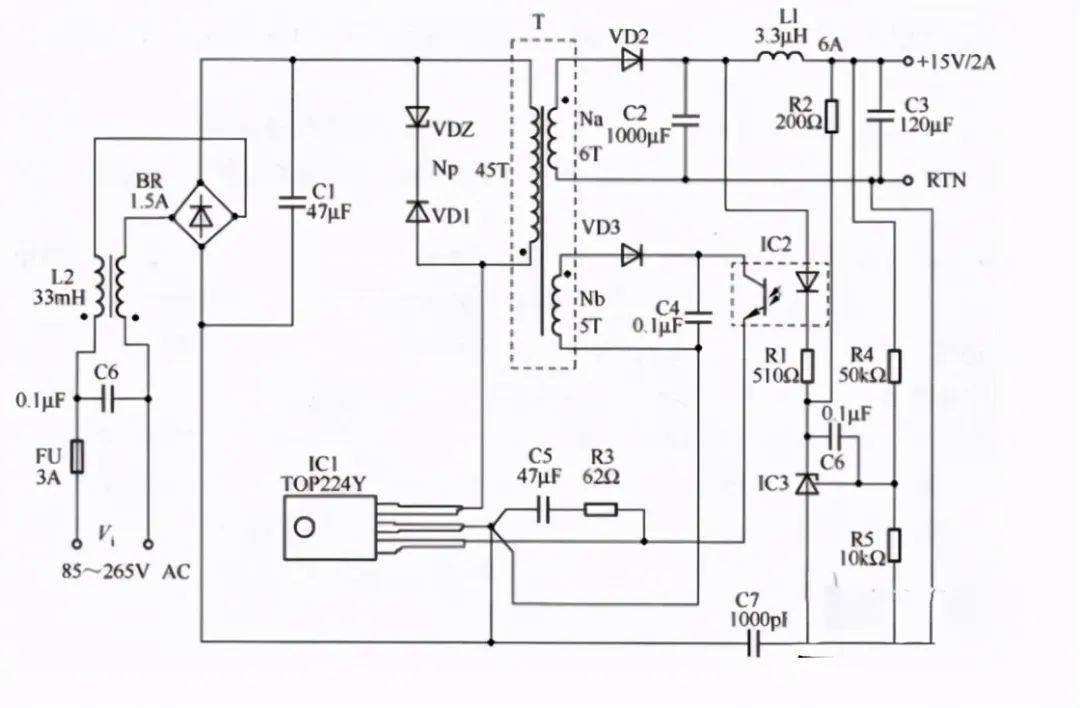 并聯型<em>穩壓電源</em>電路<em>圖</em>2