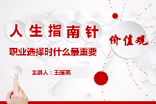 <em>PPT</em><em>課件</em>：<em>通</em><em>識</em><em>課</em>《<em>職業(yè)</em><em>發(fā)展</em><em>與</em><em>就業(yè)指導(dǎo)</em>—<em>職業(yè)</em>價值觀的探索》