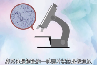 奧氏體—鋼鐵的一種層片狀的顯微組織