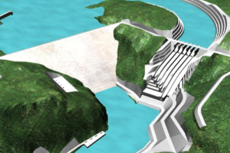 水布埡<em>水電站</em>—湖北省恩施土家族苗族自治州巴東縣水布埡鎮(zhèn)的<em>水電站</em>