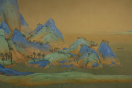 美育類資源—宮廷繪畫《千里江山圖》